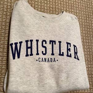 Whistler Canada Gray Sweatshirt